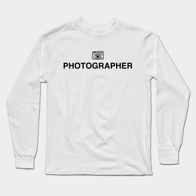 Photographer Long Sleeve T-Shirt by joyandgrace